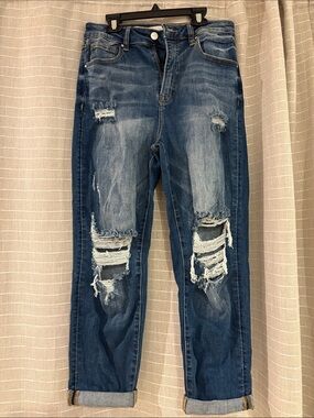 Risen jeans- breena high rise boyfriend